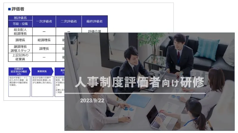 研修・演習の実施のアウトプットイメージ